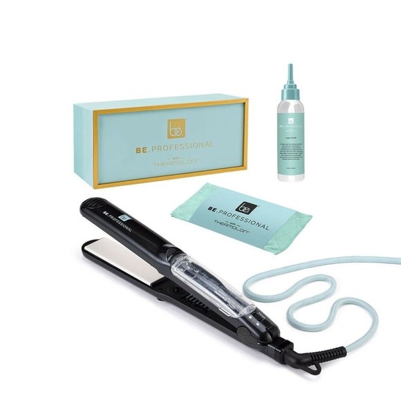 Be.Professional 1.25" Vapor Flat Iron | Argan Oil - Picture 2 of 7